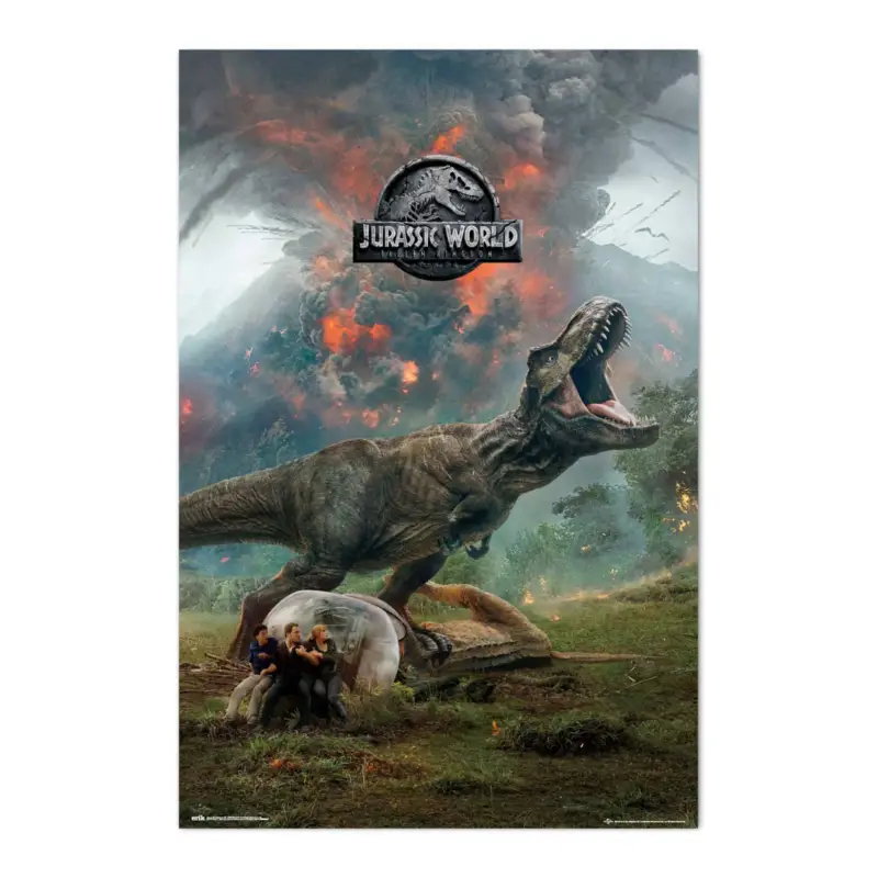 Haute Qualité Poster Jurassic World - 61x91,5cm