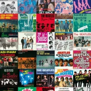 Dernier Modèle Poster Beatles Singles 61x91,5cm