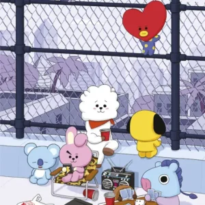 Promotion Saisonnière Poster BT21 - Azotea 61x91,5cm