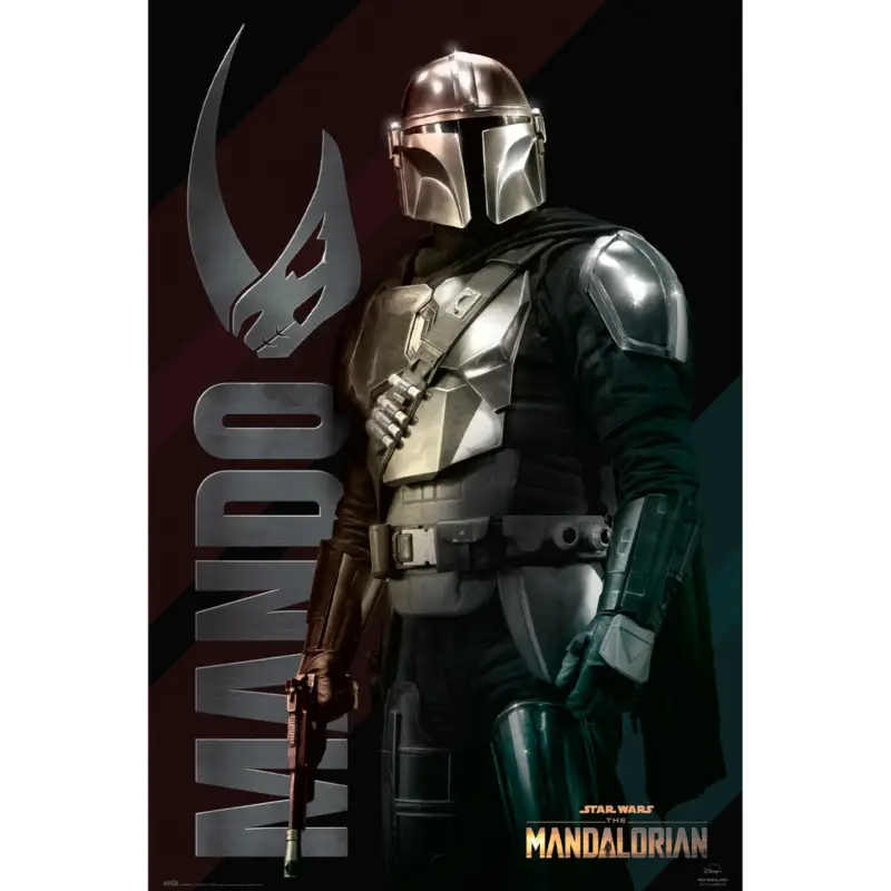 Seulement Aujourd’hui Poster Star Wars - The Mandalorian - Mando 61x91,5cm