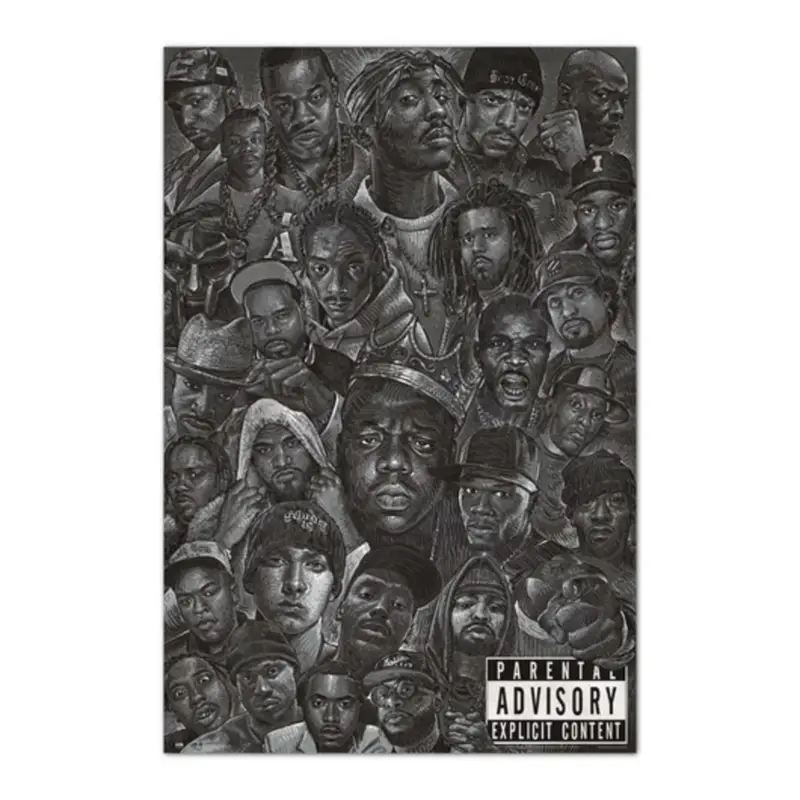 Réduction Poster Hip Hop All Stars 61x91,5cm