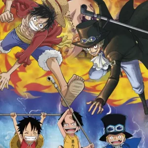 Promotion Saisonnière Poster One Piece - Ace Sabo Luffy 61x91,5cm