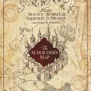 Vente Directe Poster Harry Potter - Maurauders Map 61x91,5cm