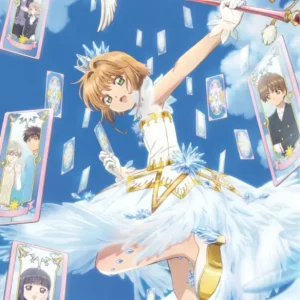 Offre Exclusive Poster Cardcaptor Sakura - Sakura and Cards 38x52cm