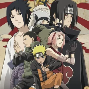 Quantité Limitée Poster Naruto Shippuden - Shippuden Group nr 2 38x52cm
