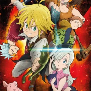 Meilleure Vente Poster The Seven Deadly Sins - Key Art 1 61x91,5cm