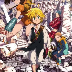 Poster The Seven Deadly Sins - Key Art 2 61x91,5cm Commander Vite