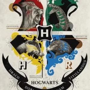 Expédition Rapide Poster Harry Potter - Animal Crest 61x91,5cm