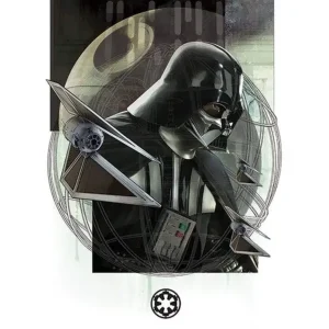 Promotion Saisonnière Kunstdruk Star Wars - Rogue One Darth Vader and Strikers 60x80cm