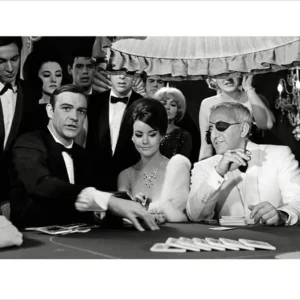 Certifié Kunstdruk James Bond - Thunderball Casino 80x60cm