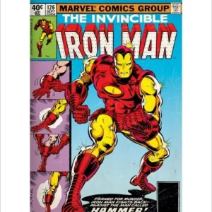 Kunstdruk Iron Man 40x50cm Paiement Sécurisé
