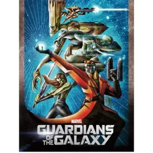 Retour Gratuit Kunstdruk Guardians of the Galaxy - Orb 60x80cm