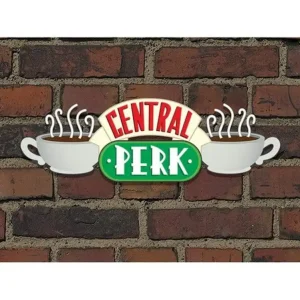 Quantité Limitée Kunstdruk Friends - Central Perk Sign 60x80cm