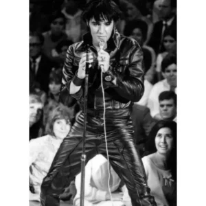 Kunstdruk Elvis Presley - 68 Comeback Special 40x50cm Solde