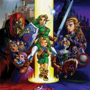 Réduction Poster The Legend of Zelda - Ocarina of Time 40x50cm