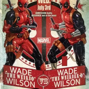 Commander Maintenant Poster Deadpool - Wade vs Wade 61x91,5cm