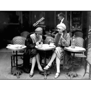 Commande En Gros Kunstdruk Roger Violet - Café et Cigarette 80x60cm