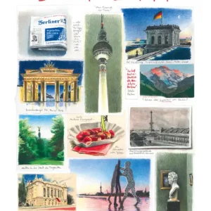 Vente Directe Kunstdruk Andy Airfixx - Berlin 50x70cm