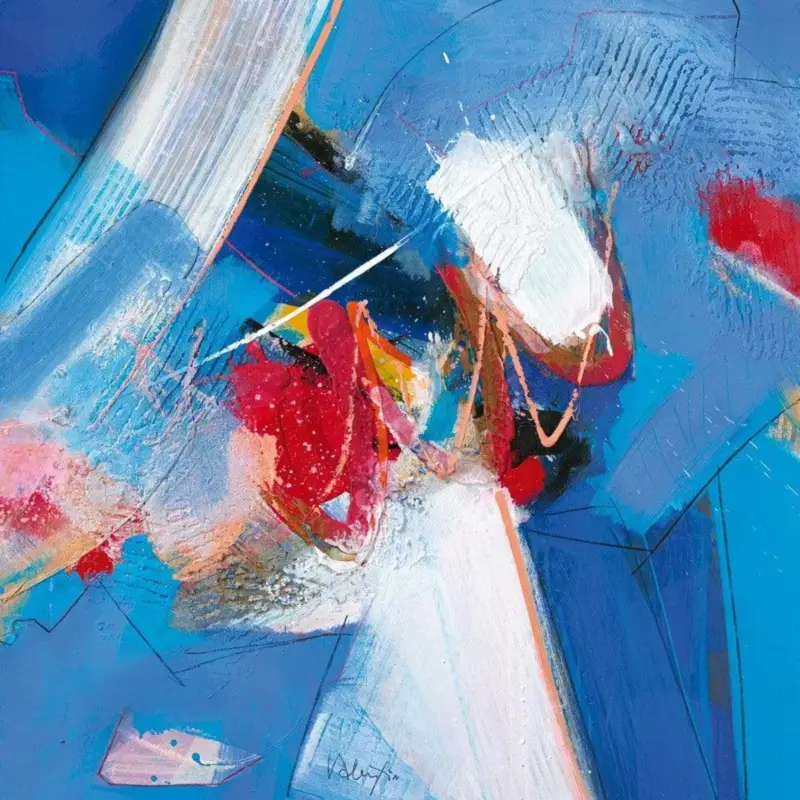 Dernière Chance Kunstdruk Valentin Vitanov - Kathedrale II 70x70cm