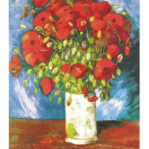 Prix Réduit Kunstdruk Vincent Van Gogh - Poppies 40x50cm