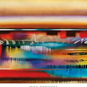 Quantité Limitée Kunstdruk Mike Springet - Lightfast II 61x66cm