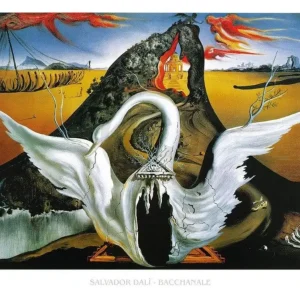 Affaire À Saisir Kunstdruk Salvador Dali - Bacchanale 80x60cm