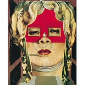 Promotion Kunstdruk Salvador Dali - Il volto di Mae West 60x80cm