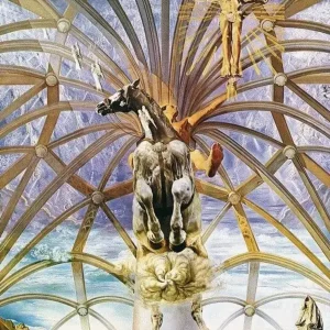 Affaire À Saisir Kunstdruk Salvador Dali - Santiago el grande 60x80cm