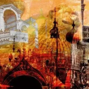 Commande En Gros Kunstdruk Saskia Porkay - Venice 100x35cm