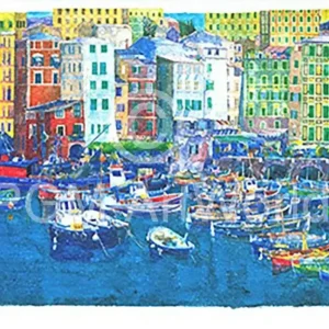 Promotion Kunstdruk Ralf Westphal - Camogli / Levante 100x70cm