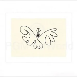 Expédié Aujourd’hui Kunstdruk Pablo Picasso - Le Papillon 50x60cm