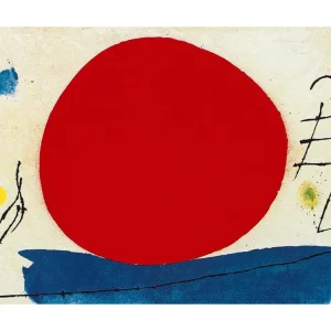 Promotion Kunstdruk Joan Miro - Senzo titolo, 1967 80x60cm