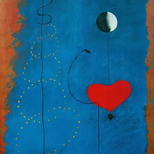 Remise Kunstdruk Joan Miro - Ballarina II, 1925 70x100cm