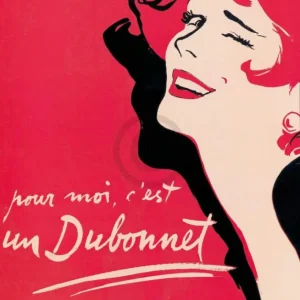 Quantité Limitée Kunstdruk Ernest - Dubonnet 50x70cm