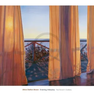 Réduction Kunstdruk Alice Dalton Brown - Evening Interplay, 2000 112x89cm