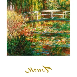 Acheter Direct Kunstdruk Claude Monet - The Waterlily Pond 50x70cm