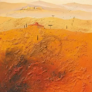 Achat Immédiat Kunstdruk Bernhard Gerner - Mediterrane Landschaft 1 50x70cm