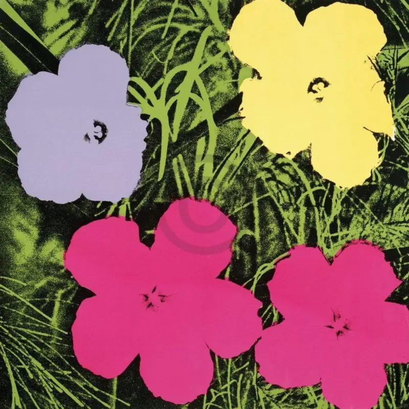 Commande En Gros Kunstdruk Andy Warhol - Flowers C. 1964 60x60cm