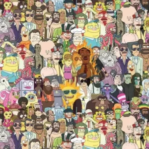 Bon Plan Poster Rick and Morty - Where Are Rick and Morty - 61x91,5cm