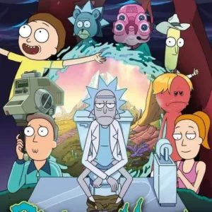 Soldes Poster Rick and Morty - Season 4 Part One V2 61x91,5cm