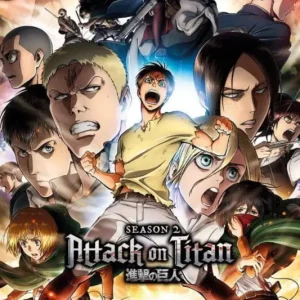 Nouvelle Collection Poster Attack on Titan - Season 2 Collage Key Art 61x91,5cm