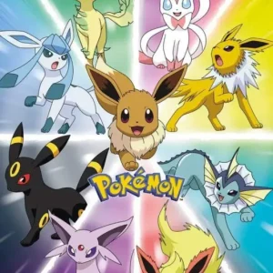 Commande En Gros Poster Pokémon - Eevee Evolution 61x91,5cm