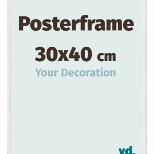 Pas Cher Posterlijst 30x40cm Wit Hoogglans Kunststof Paris