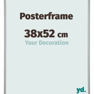 Livraison Gratuite Posterlijst 38x52cm Zilver Hoogglans Kunststof Paris
