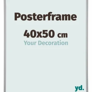 Bon Plan Posterlijst 40x50cm Zilver Hoogglans Kunststof Paris