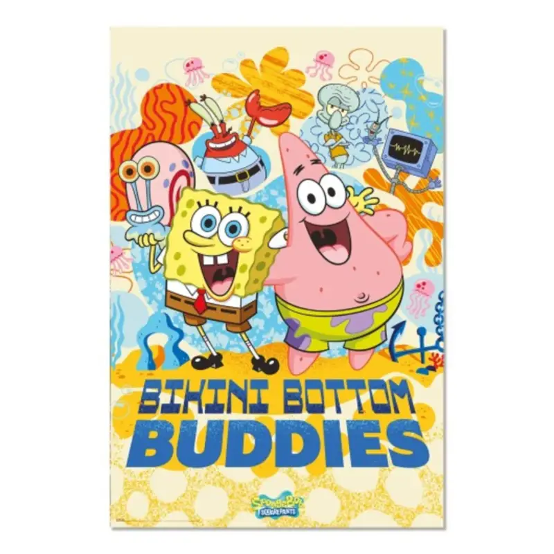 Satisfait Ou Remboursé Poster Spongebob Squarepants 61x91,5cm