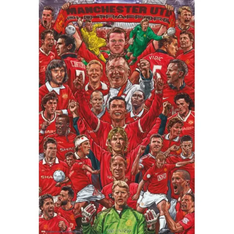Promotion Poster Manchester United Legends 61x91,5cm