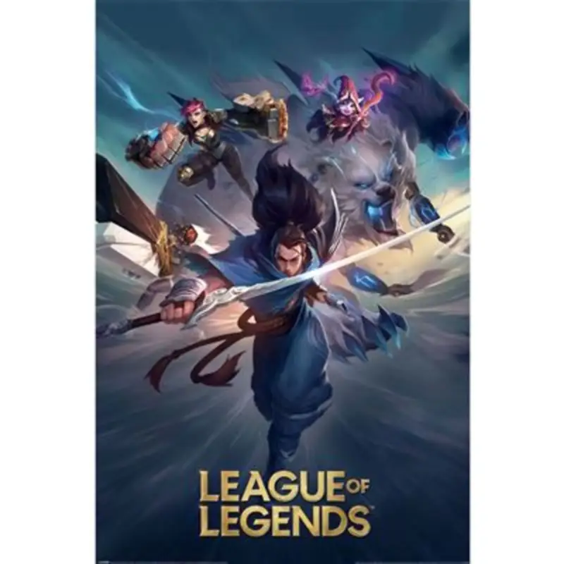Dernier Modèle Poster League of Legends - Key Art 61x91,5cm
