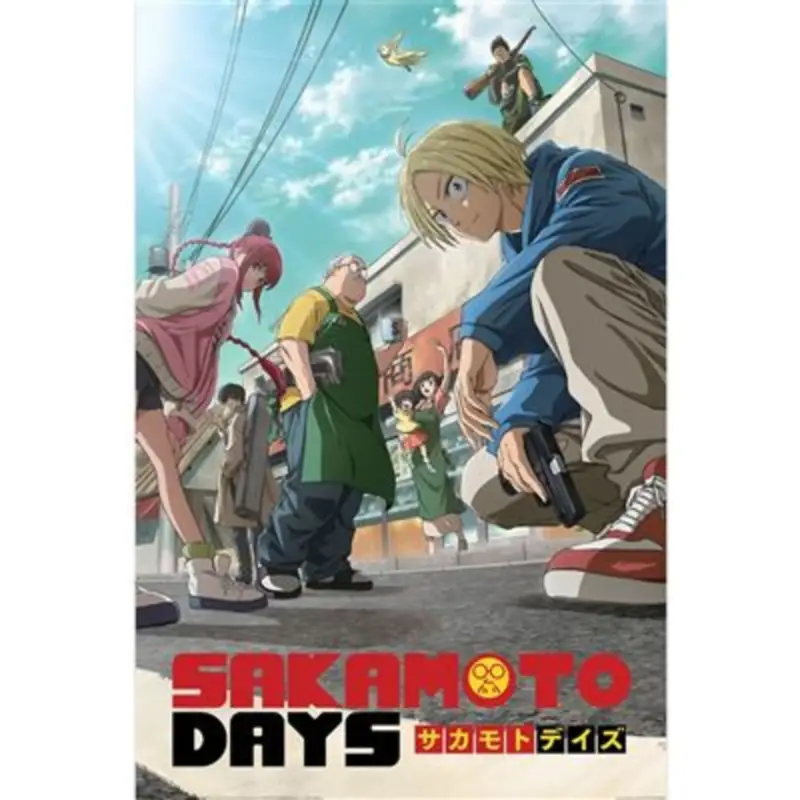 Commander Vite Poster Sakamoto Days - Key Art 61x91,5cm