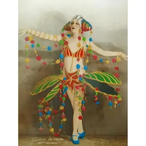 Certifié Kunstdruk - Casino de Paris Mlle Whiard 30x40cm